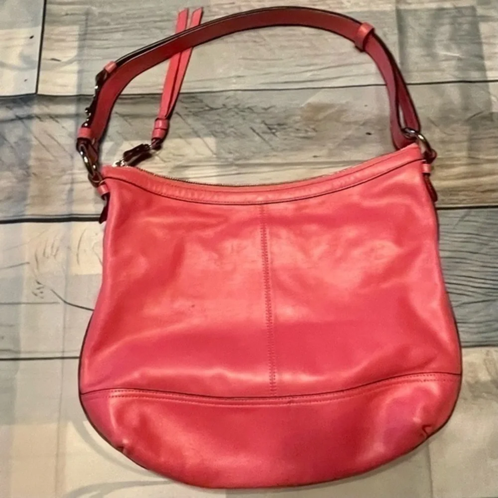 Coach Park Pink Leather Hobo bag 🔥Cert. Authentic🔥 Barbie​